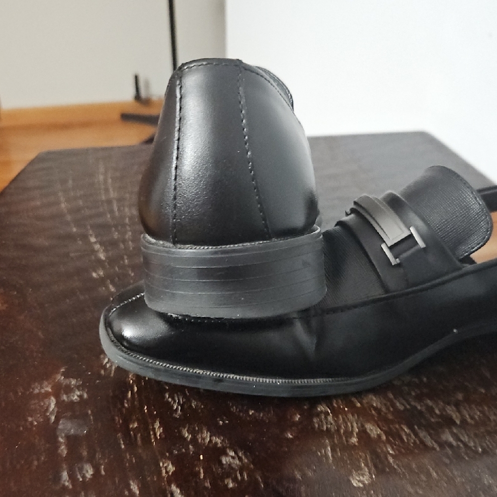 Men's Calvin Klein Leather Loafers Size 8 - Picture 7 of 13